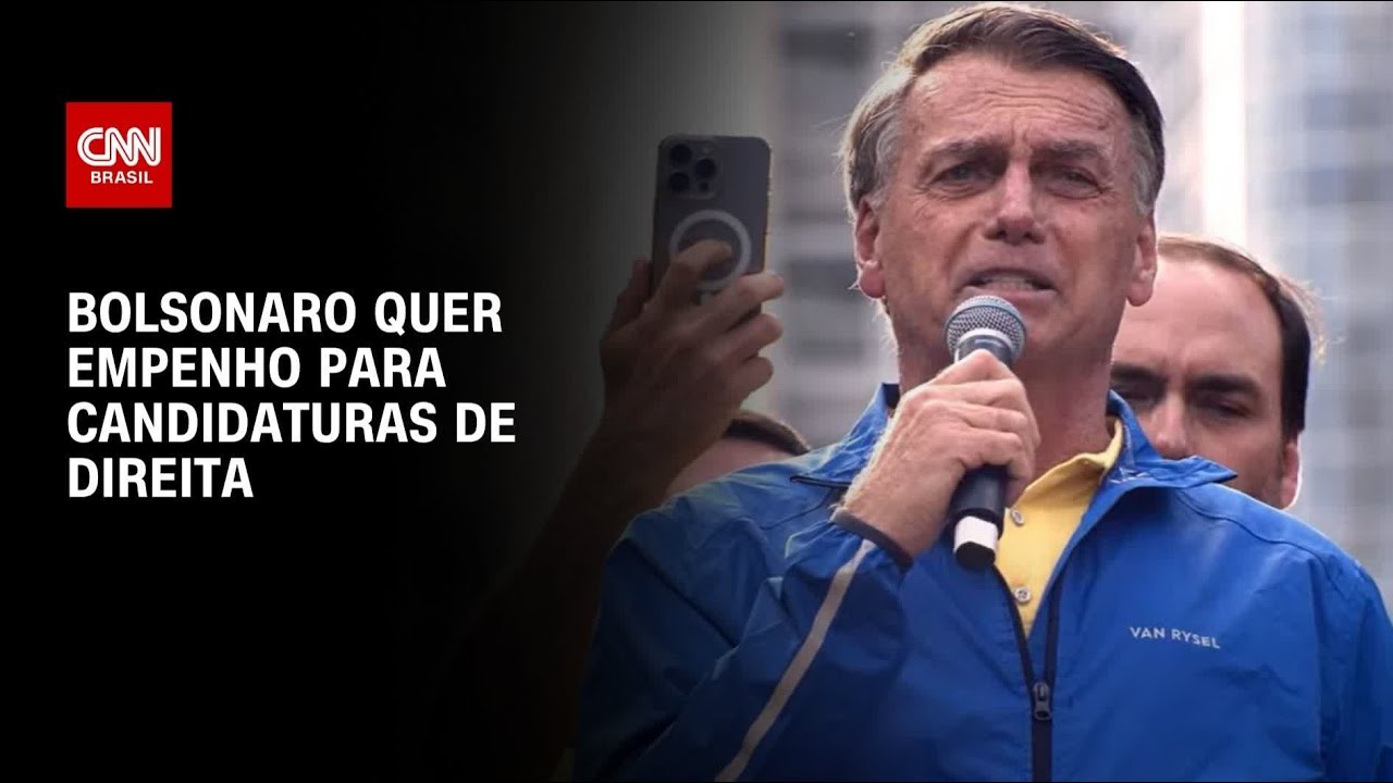 Bolsonaro pede empenho para alavancar candidaturas em 2026 | CNN ARENA
