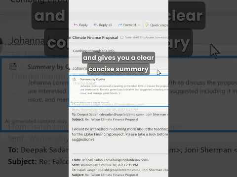 This Outlook Trick Summarizes Emails For You!