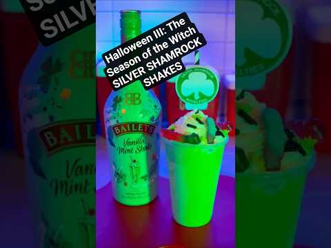 Silver Shamrock Shake inspired by #Halloween 3: Season of the Witch