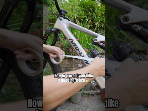 How to prevent your bike being stolen 🔐