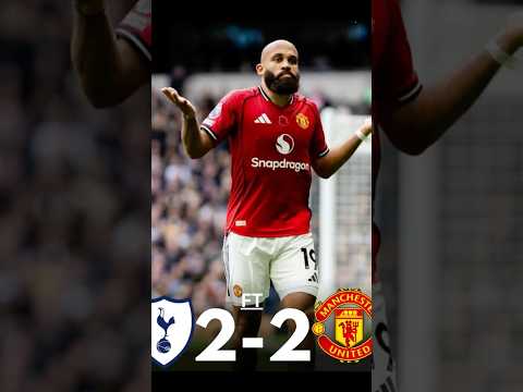 Tottenham vs Man United 2-2 Goals Highlights