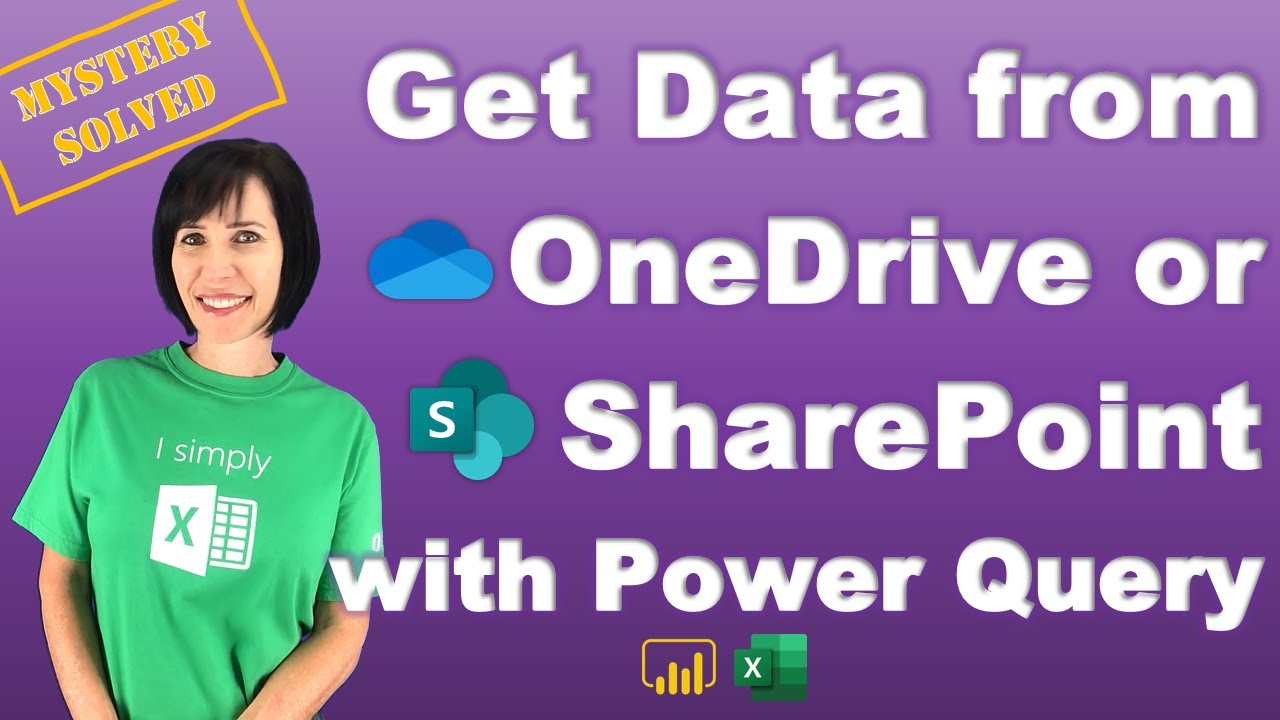 Get Data From SharePoint or OneDrive with Power Query - Demystified! - My Online Training Hub