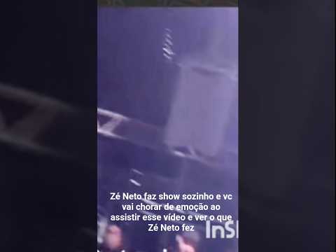 Zé Neto faz show sozinho e vc vai chorar de emoção ao assistir esse vídeo e ver o que Zé Neto fez