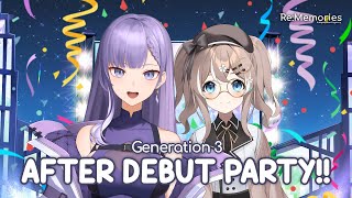 After Debut Party! 『 Re:Memories Generasi 3』