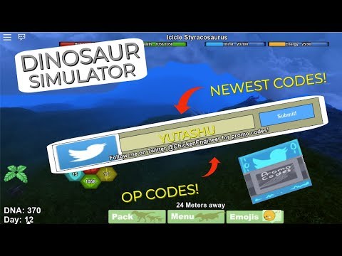 Dino Sim Codes 2019 07 2021 - roblox dinosaur simulator twitter