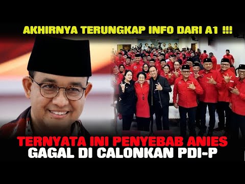 Drama Gagalnya Anies Menjadi Cagub Dari PDIP