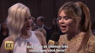 Jennifer Lawrence responde o que faria se o apocalipse fosse amanhã [LEGENDADO]