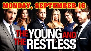 The Young and the Restless Spoilers Monday September 16 | Y&R 9/16/19