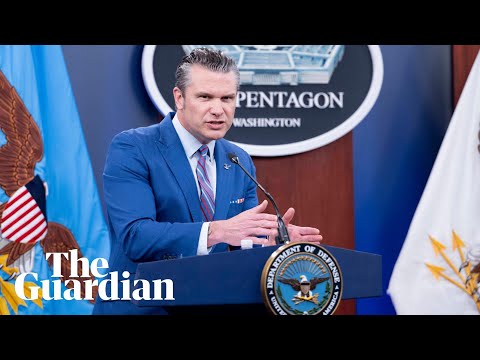 Pete Hegseth attacks media over reporting of US strikes in Iran