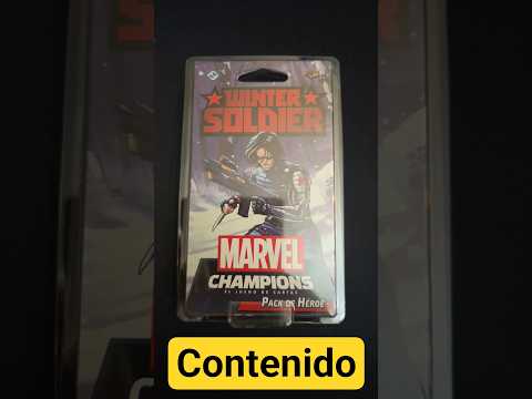 Winter Soldier Marvel Champions #elclubdeldado #boardgames #juegosdemesa