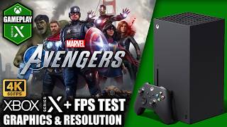 Marvel's Avengers - Xbox Series X Gameplay + FPS Test