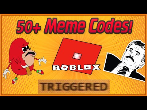 roblox meme song codes
