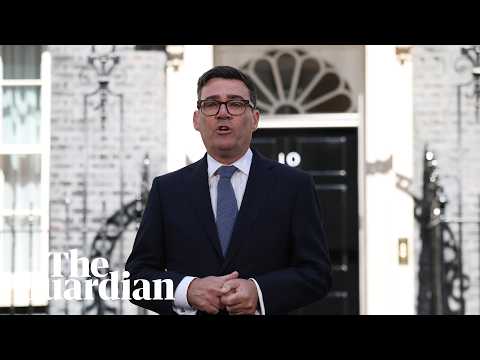 Britain's new prime minister Andy Burnham makes address - watch live