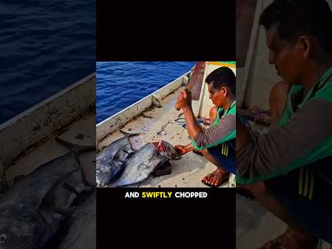 The Fishermen's Bountiful Catch- A Giant Grouper from the Deep Sea #shorts