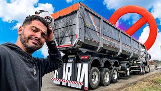 NÃO CONSEGUI CARREGAR A CAÇAMBA 🚫 MUITO ALTA E DEU RUIM!