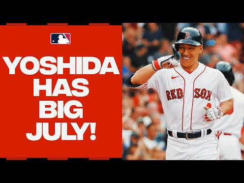 Macho Man Masataka Yoshida has MONSTER month of July!! He continues to rake for Boston! 吉田正尚ハイライト video clip