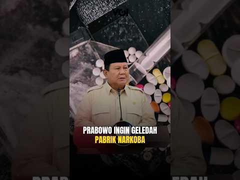 Prabowo Ingin Geledah Pabrik Narkoba