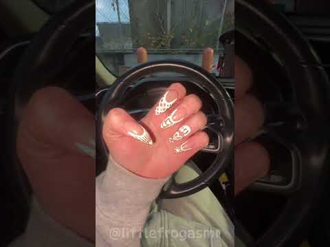 CHRISTMAS NAIL VLOG โ๏ธ #asmr #nails #christmas #nailart #winter #vlog