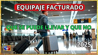 Consejos ÚTILES para viajeros sobre el equipaje facturado
