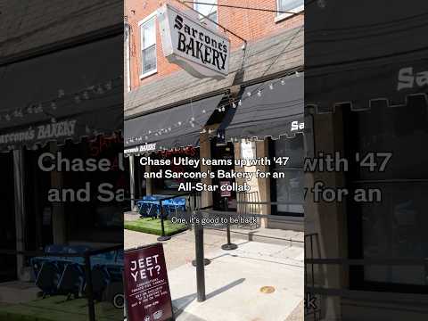 Chase Utley teams up with '47 and Sarcone's Bakery for an All-Star collab
