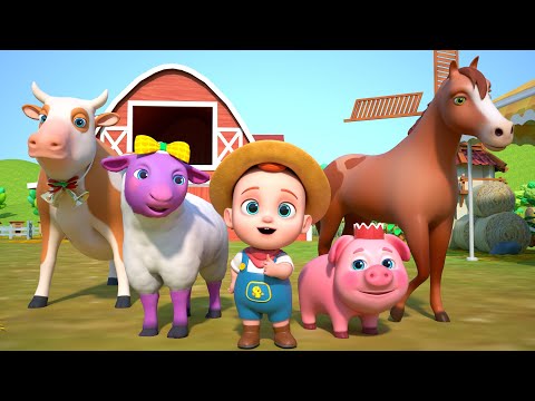 Old MacDonald Had a Farm | Funny Animals | GoBooBoo Nursery Rhymes & Kids Songs