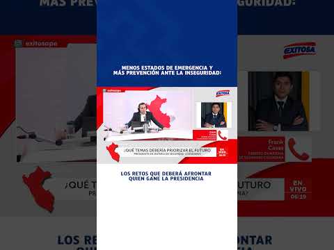 🔴🔵 Lucha contra la inseguridad: Los retos que afrontará quien gane la presidencia