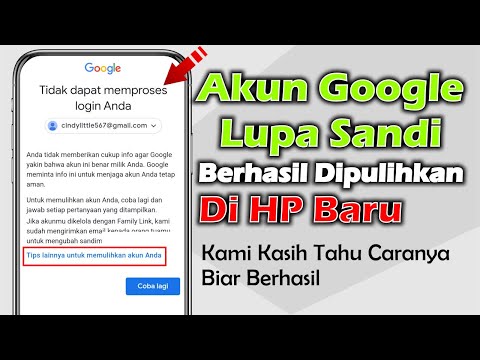 Cara Memulihkan Akun Google Lupa Kata Sandi Di HP Baru