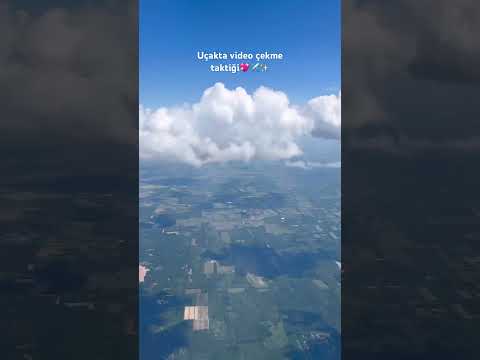 Uçakta video çekme taktiği✈️✨
