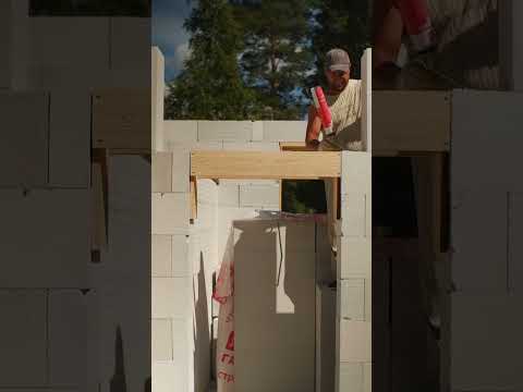27 ТОНН Газобетона в ОДНУ ХАРЮ? Легко! Путь к Дому Мечты, Серия 10 – Весь процесс и результат работы