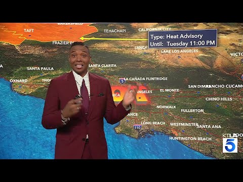 Record heat hits L.A. ahead of Dodgers playoff game