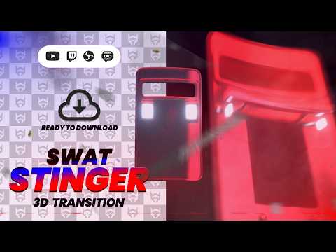 SWAT Stream Transition Pack | OBS Studio Transition
