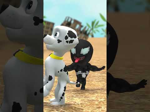 Venom LOBINHO EM PÉ #011 #gta #spiderman #fun