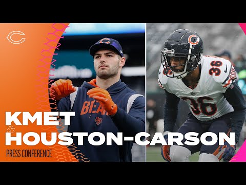 Kmet, Houston-Carson on remaining confident through adversity | Chicago Bears video clip