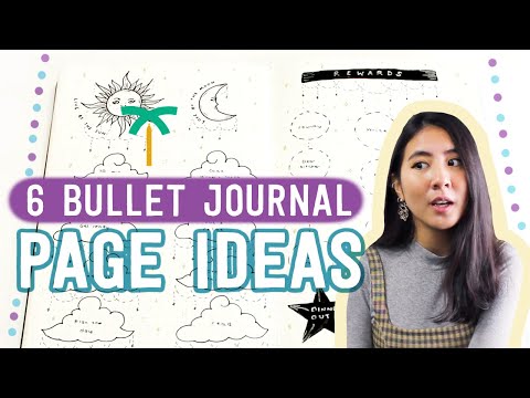 6 Bullet Journal Page Ideas to Increase Productivity