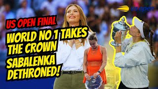 Rybakina Makes HISTORY| Stuns Sabalenka for US Open Glory