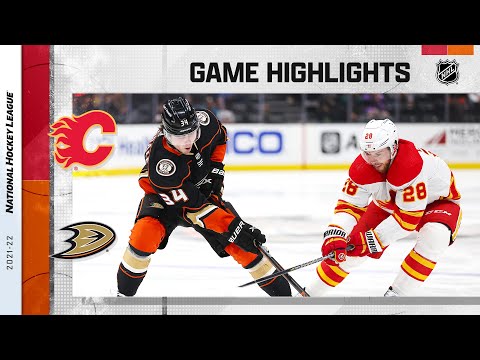 Flames @ Ducks 4/6 | NHL Highlights 2022