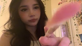 asmr doing your spring makeup