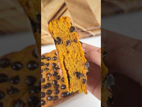 Healthy Chocolate Chip Pumpkin Loaf 🍞🙌🎃