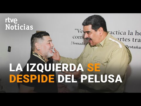 Un MARADONA fascinado por los líderes de la IZQUIERDA, falleció el mismo día que Fidel Castro | RTVE