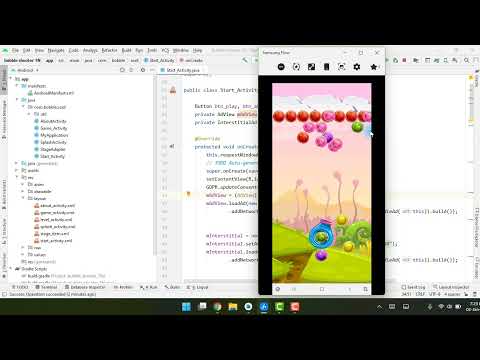 #5 Bubble Shooter Game (Android College Project)