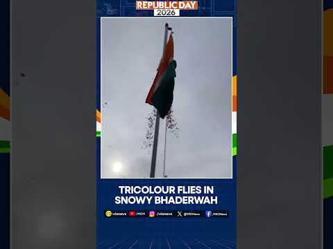 Republic Day 2026: CRPF 33 Battalion Celebrates Republic Day Amid Snowy Bhaderwah | WION