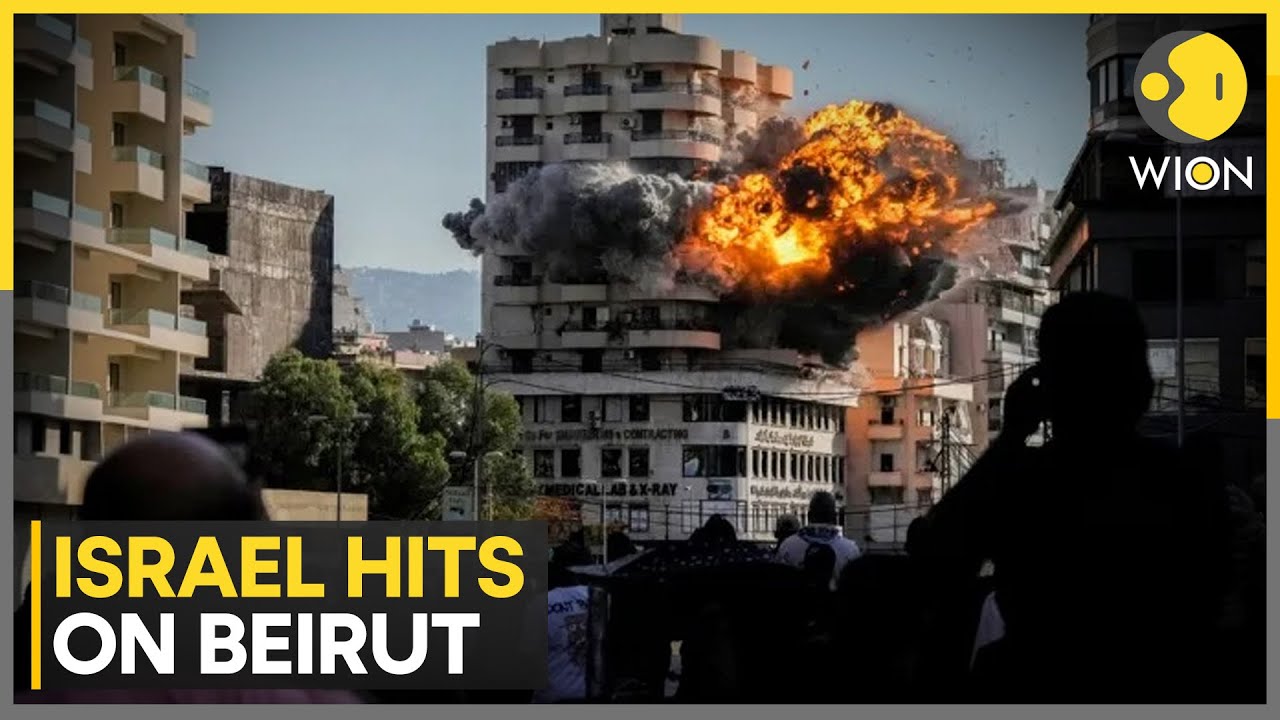 Israeli Airstrike Hits Central Beirut | Latest News | World News | WION