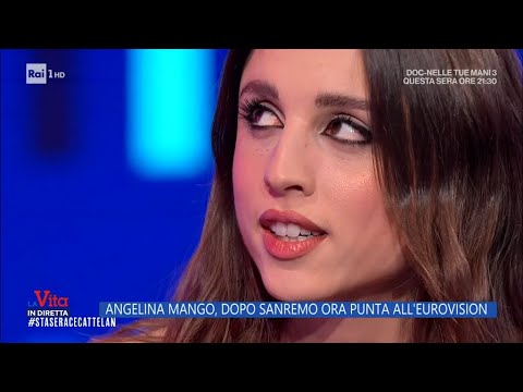 Angelina Mango, dopo Sanremo ora punta all'Eurovision - La vita in diretta 15/02/2024