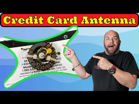 The Wonderful Amazing 49:1 EFHW Credit Card Antenna