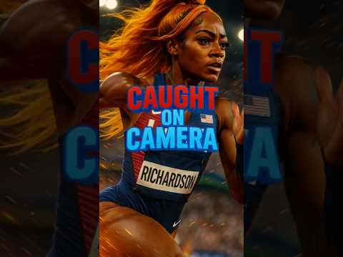 Caught on Camera: Sha'Carri Richardson's Shocking Moment #trackandfield #shorts