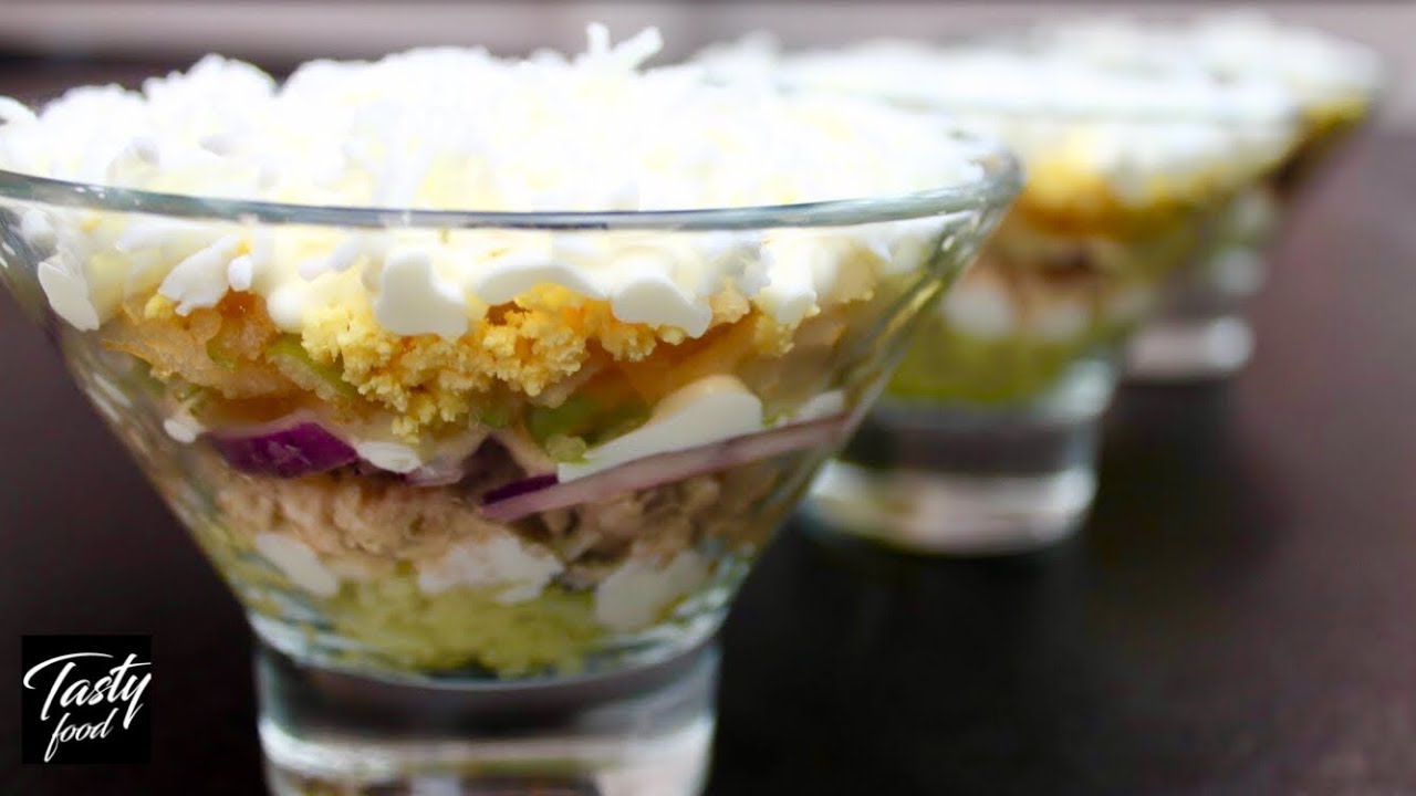 Салат Нежность 5 минут, и вкусный салат готов!