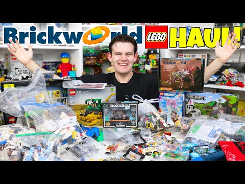 MASSIVE LEGO HAUL from Brickworld Chicago 2025!