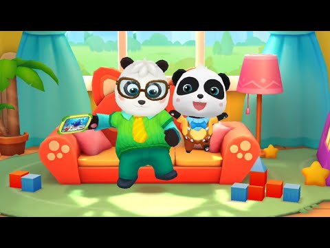 BERMAIN DAN BELAJAR UNTUK ANAK-ANAK DIRUMAH KELUARGA BAYI PANDA KIKI DAN MIUMIU  | BABYBUS INDONESIA