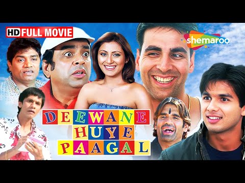 Deewane Huye Paagal - Akshay Kumar & Paresh Rawal Full Superhit Comedy Movie - Shahid, Sunil Shetty