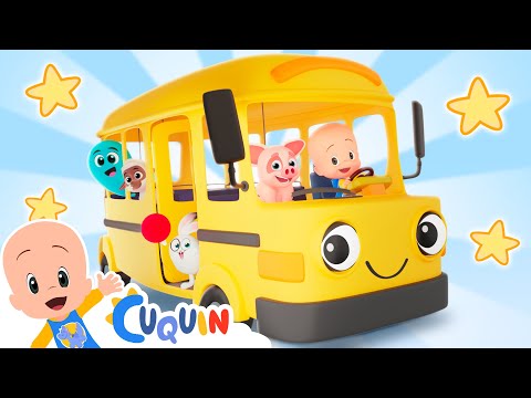Las ruedas del bus de los animales y más canciones infantiles de Cuquín